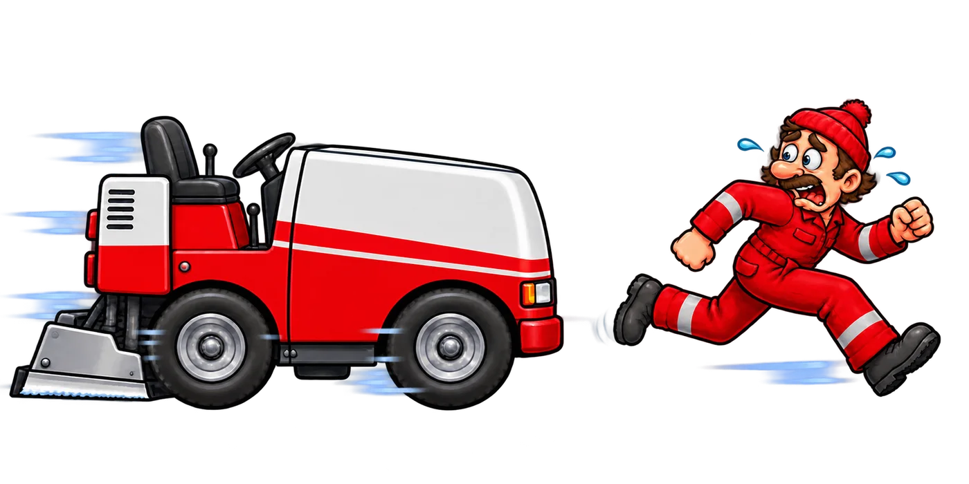 Zamboni intermission